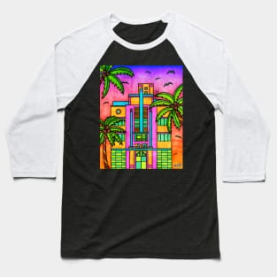 Colorful Miami Baseball T-Shirt